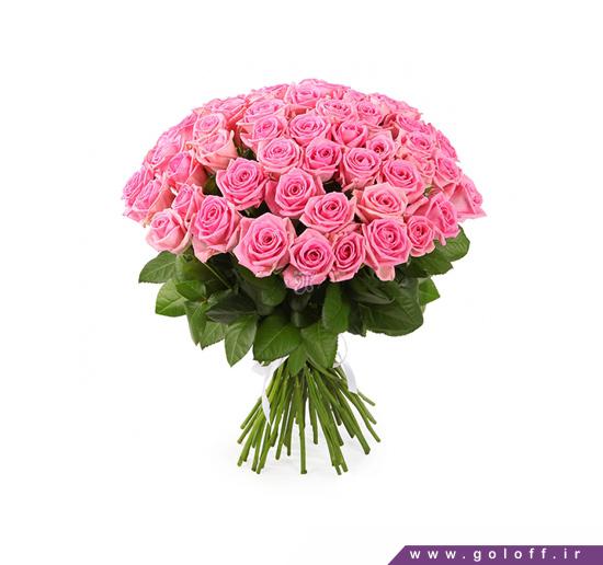 دسته گل طبیعی - دسته گل رز دینا - Dina | گل آف